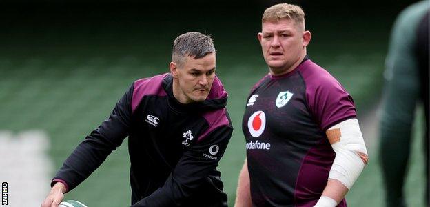 Johnny Sexton Tadhg Furlong