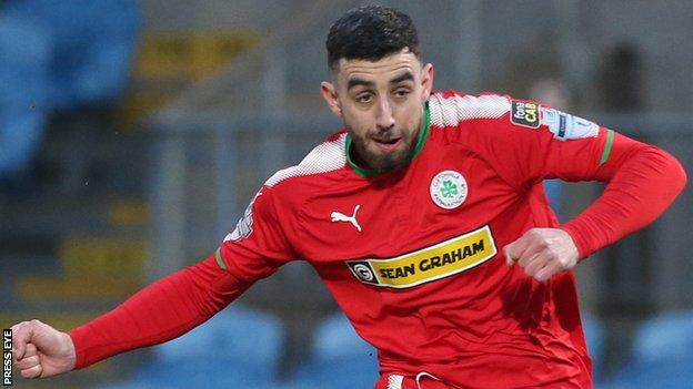 Joe Gormley gave Cliftonville hope with his early spot-kick