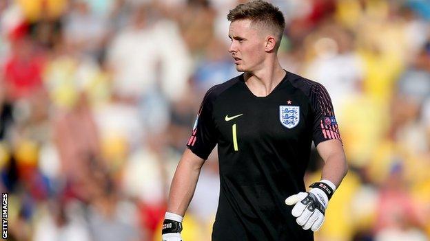 England Under-21 goalkeeper Dean Henderson