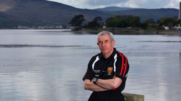 Pete McGrath managed the Down senior team from 1989 to 2002