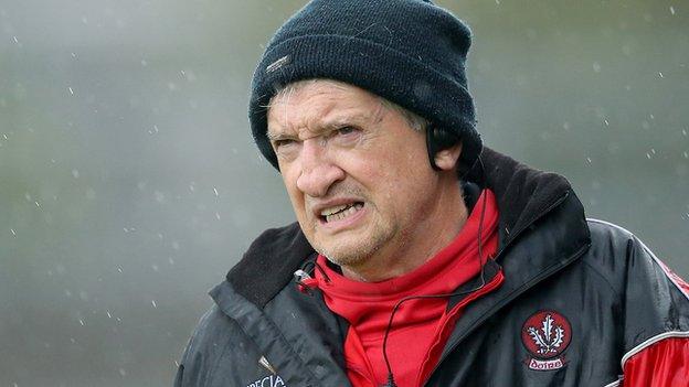 Brian McIver resigned after Derry's defeat in Galway after three seasons in charge