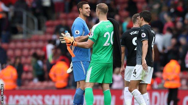 Joe Hart and Alex McCarthy