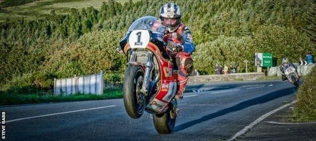 Michael Dunlop - TT course