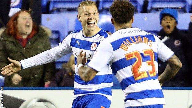 Matej Vydra celebrates scoring