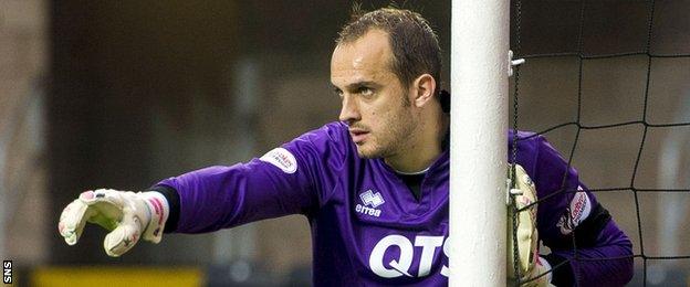 Kilmarnock goalkeeper Jamie MacDonald