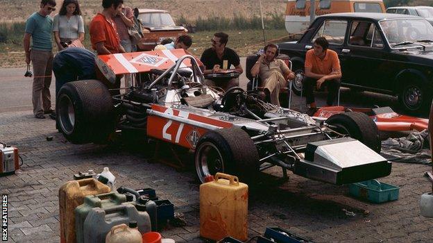 Silvio Moser's Bellasi at the 1970 German GP