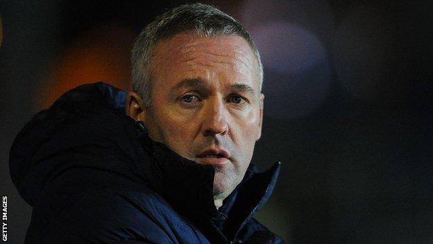 Blackburn Rovers manager Paul Lambert