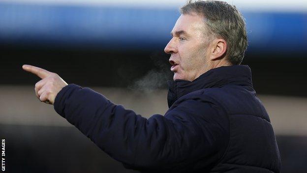 Oldham manager John Sheridan