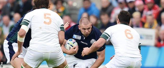 Gordon Reid in typically combative mode