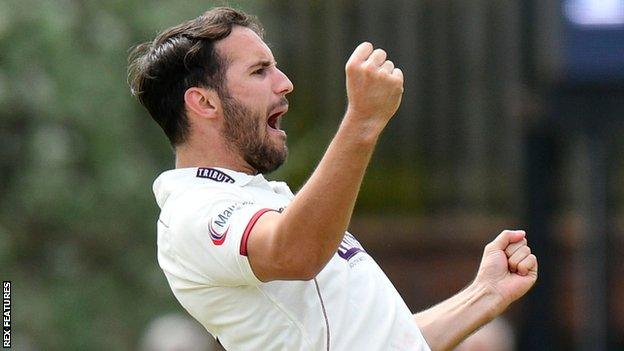 Somerset's Lewis Gregory