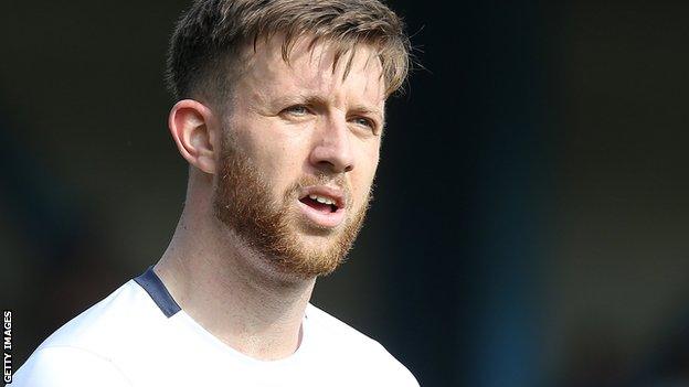 Will Aimson in action for Bury