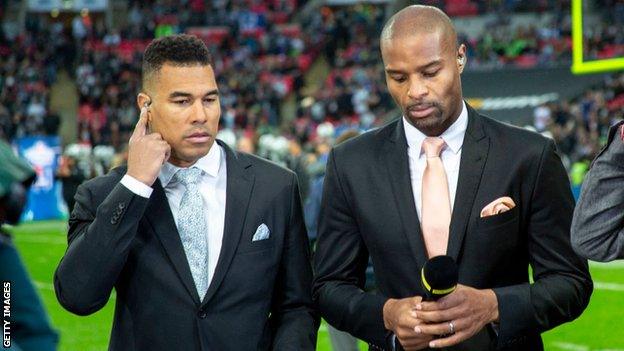 Jason Bell and Osi Umenyiora