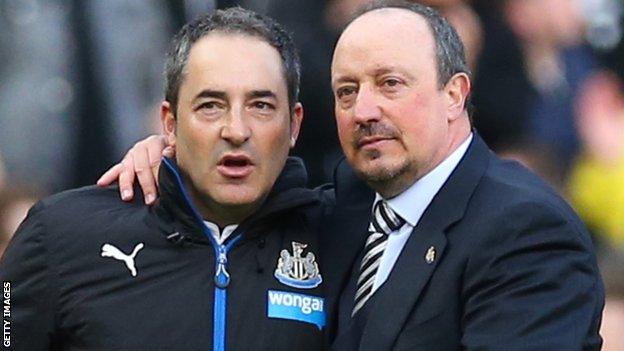 Benitez is understood to have a break clause in his contract