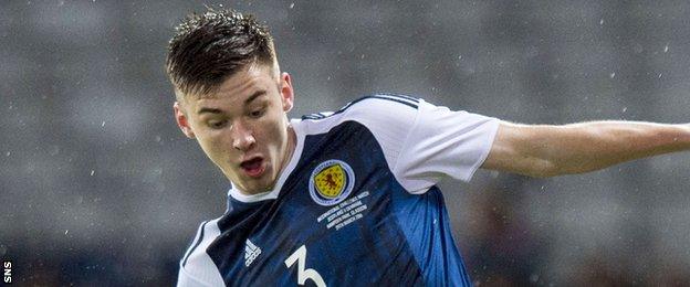 Scotland full-back Kieran Tierney