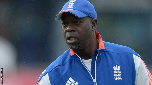 England bowling coach Ottis Gibson