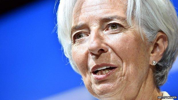 Christine Lagarde, IMF