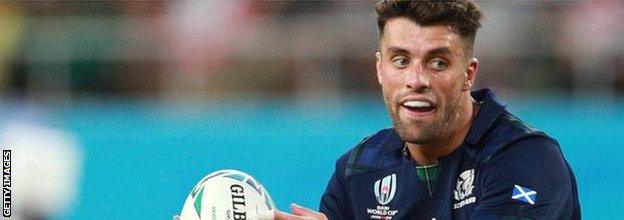 Adam Hastings is likely to start for Scotland in Dublin