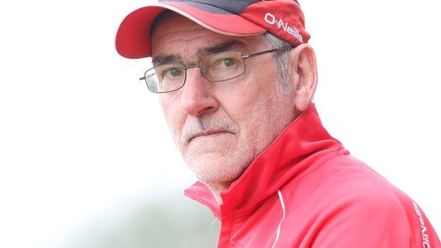 Tyrone manager Mickey Harte