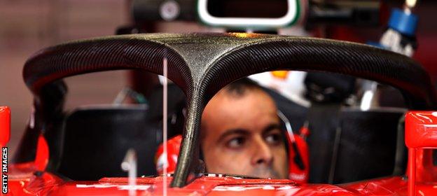 Ferrari's halo