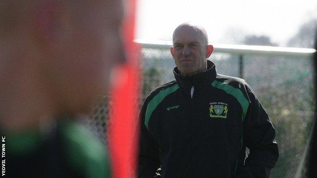 Yeovil caretaker manager Neale Marmon