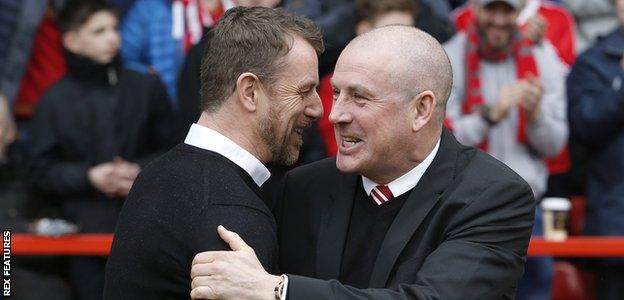 Gary Rowett and Mark Warburton