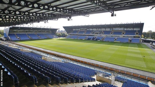 Oxford United's Kassam Stadium