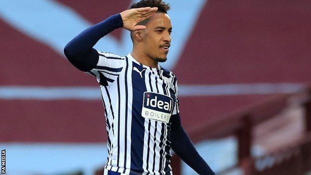 Matheus Pereira appears to have made the last of his 79 appearances for West Bromwich Albion