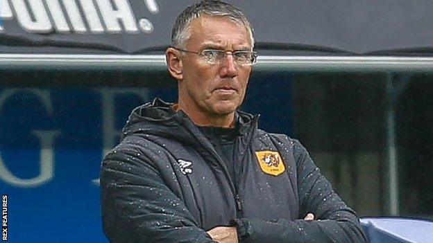 Hull City manager Nigel Adkins