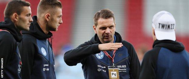 Stefan Tarkovic was Slovakia's assistant coach at Euro 2016