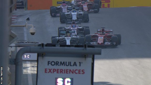 Sebastian Vettel and Lewis Hamilton