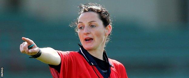 Cavan referee Maggie Farrelly