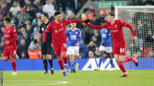 Bradley has played for Liverpool's senior team in the Champions League, FA Cup and Carabao Cup