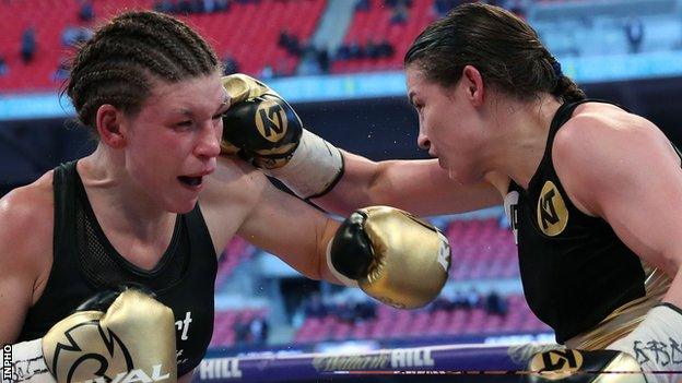 Katie Taylor has won all five of her professional contests