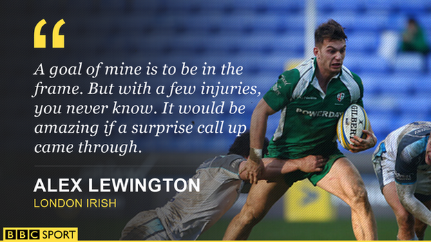 Alex Lewington on England chances