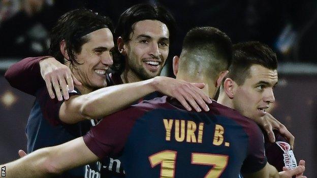 Paris St-Germain win French League Cup final