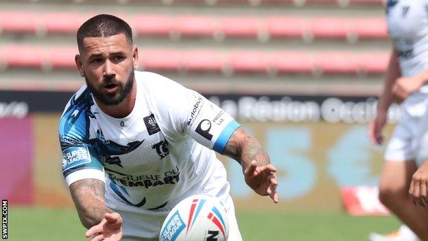 Nathan Peats scored two tries in 13 appearances for Toulouse Olympique last season