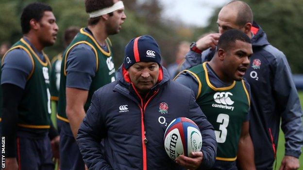 England head coach Eddie Jones