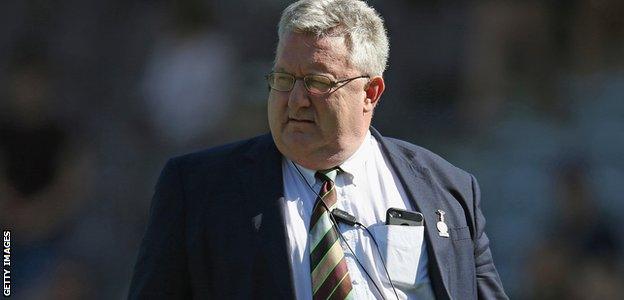 Harlequins director of rugby John Kingston