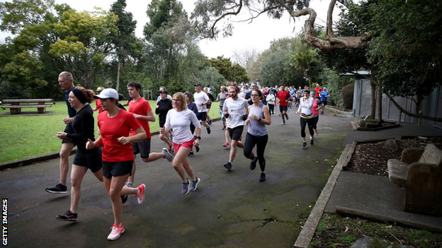 Parkrun participants