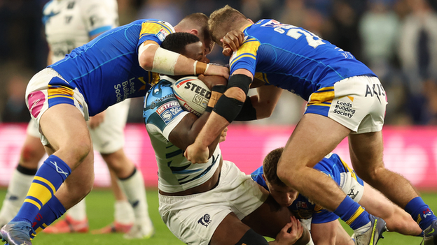 Leeds and Toulouse were meeting for only the third time - and the first time in Super League