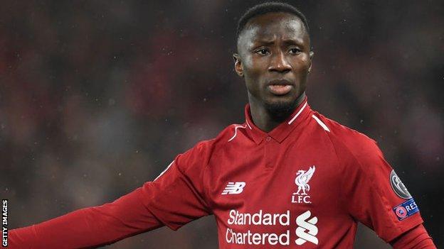 Guinea midfielder Naby Keita in action for Liverpool