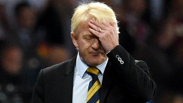 Scotland manager Gordon Strachan