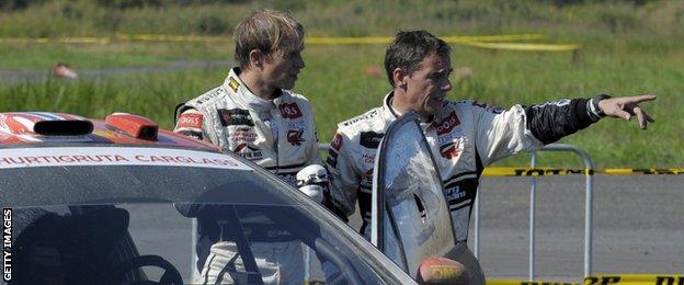 Petter Solberg and Chris Patterson