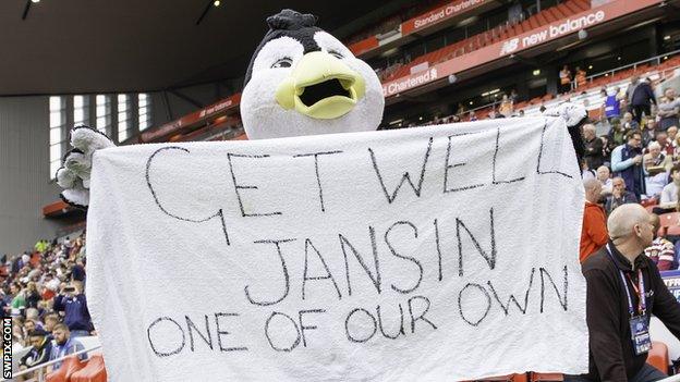 Tributes were paid to Jansin Turgut by Hull FC mascot Airlie Bird at the Magic Weekend at Anfield last Saturday