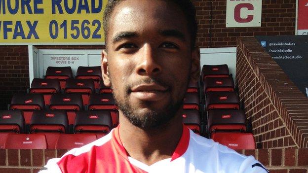 Kidderminster Harriers loan signing Zaine Francis-Angol