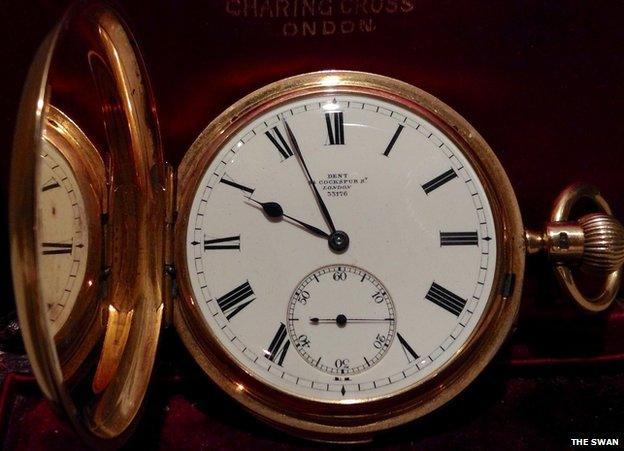 Winston Churchill pocket watch sells for 12 000 BBC News