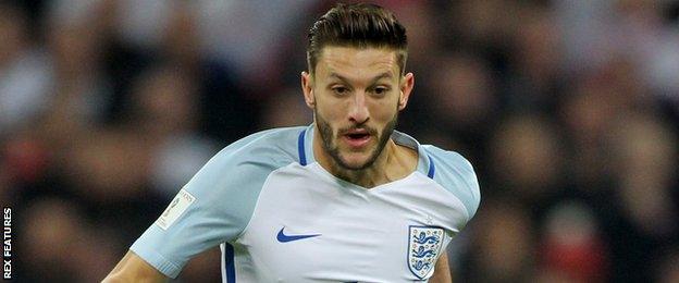 Adam Lallana was impressive for England once again