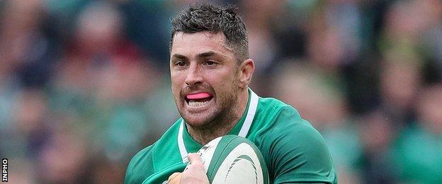 Rob Kearney of Ireland