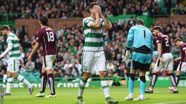 Celtic wasted several good chances in front of goal