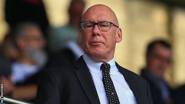 Derby owner Mel Morris